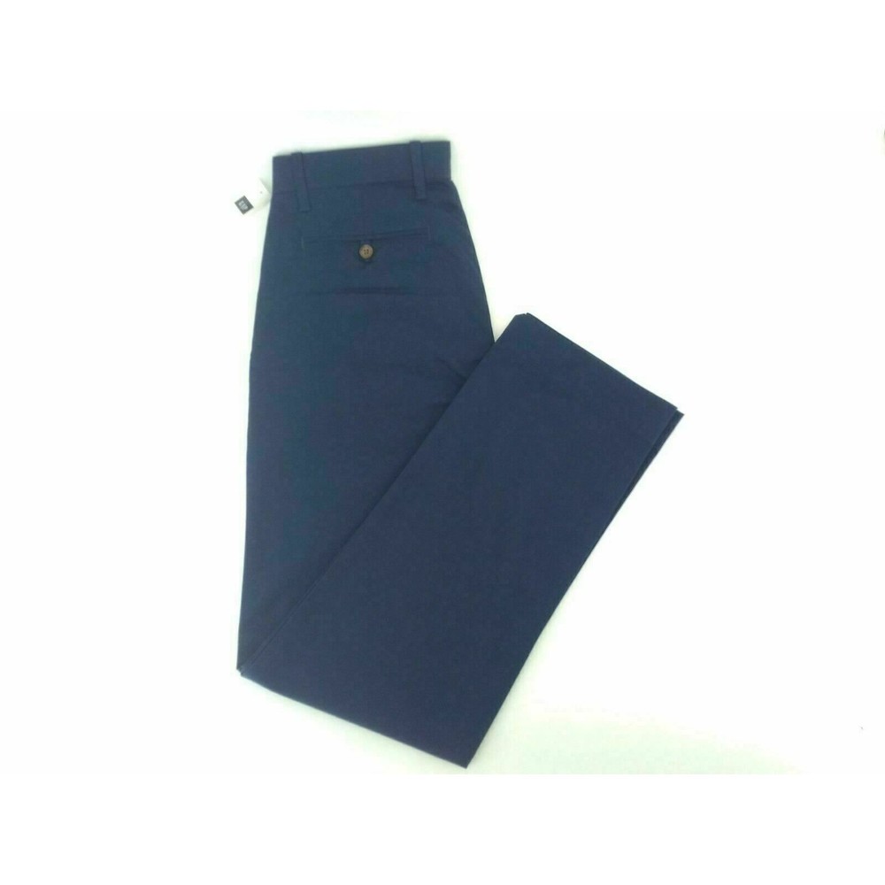 GAP KHAKIS CHINO PANTS MENS CLASSIC STRAIGHT FIT SIZE 32X32 BLUE COLOR NEW NWT